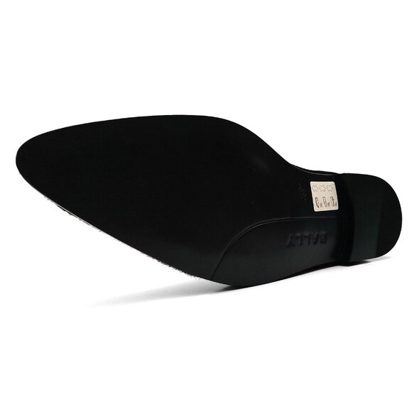 Bally Vegas Flat Loafers In Black Haircalf Leather US 11 EU 10 (0538) main image 16